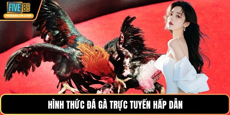 Hình thức đá gà trực tuyến hấp dẫn